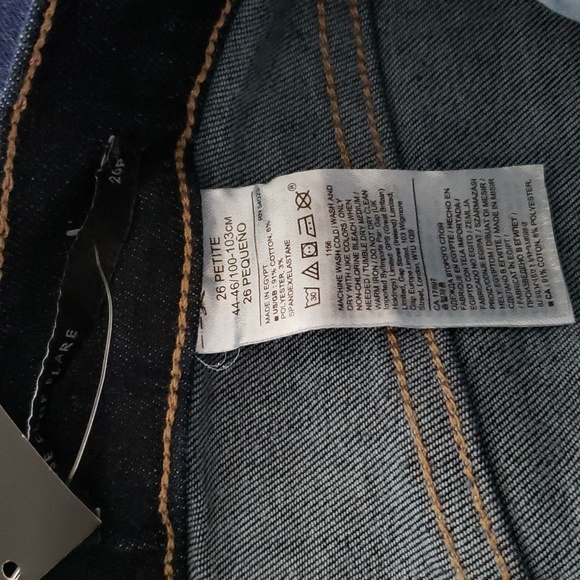 BNWT BANANA REPUBLIC high rise flare blue denim jeans (26P) - Picture 6 of 7